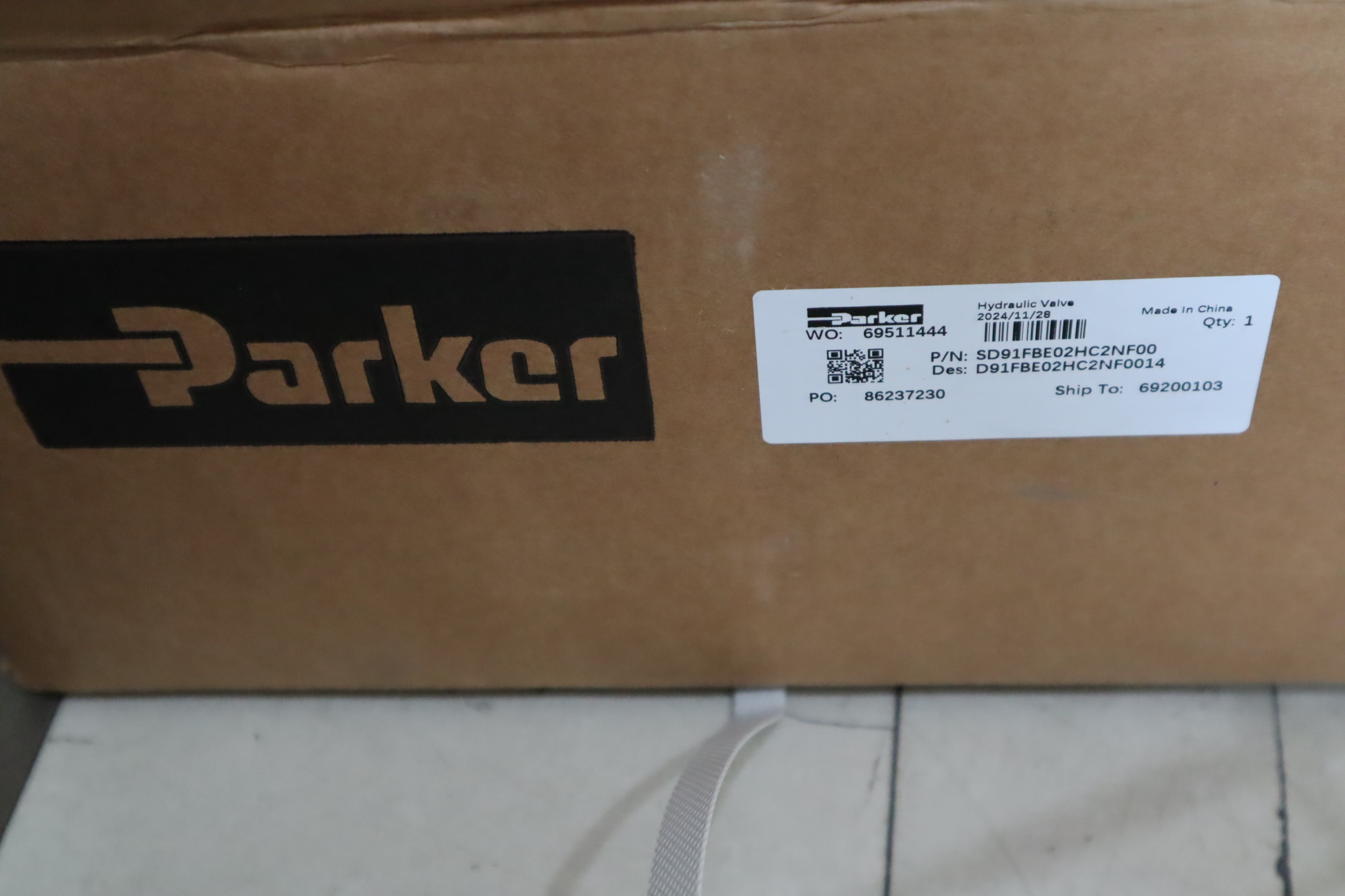 D91FBE02HC2NF0014 D1FVE02CC0NM0314 美国派克PARKER比例阀先导阀