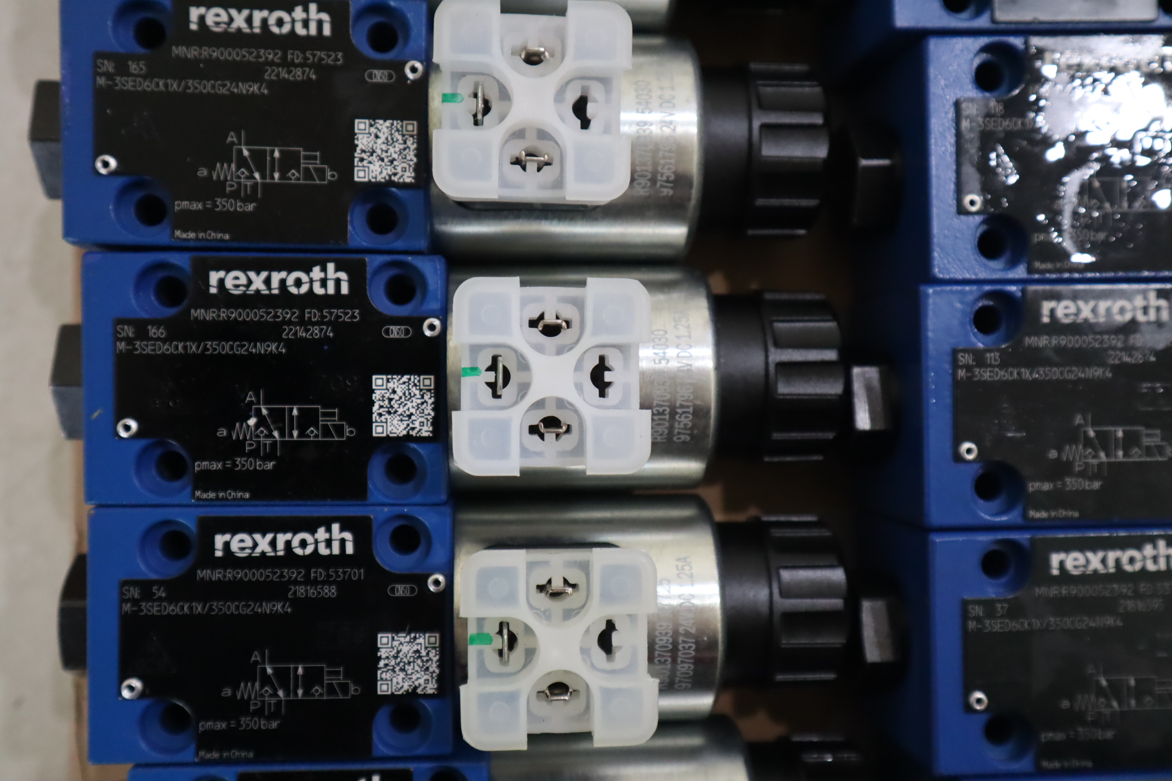 M-3SED6CK1X/350CG24N9K4 R900052392 力士乐REXROTH电磁阀