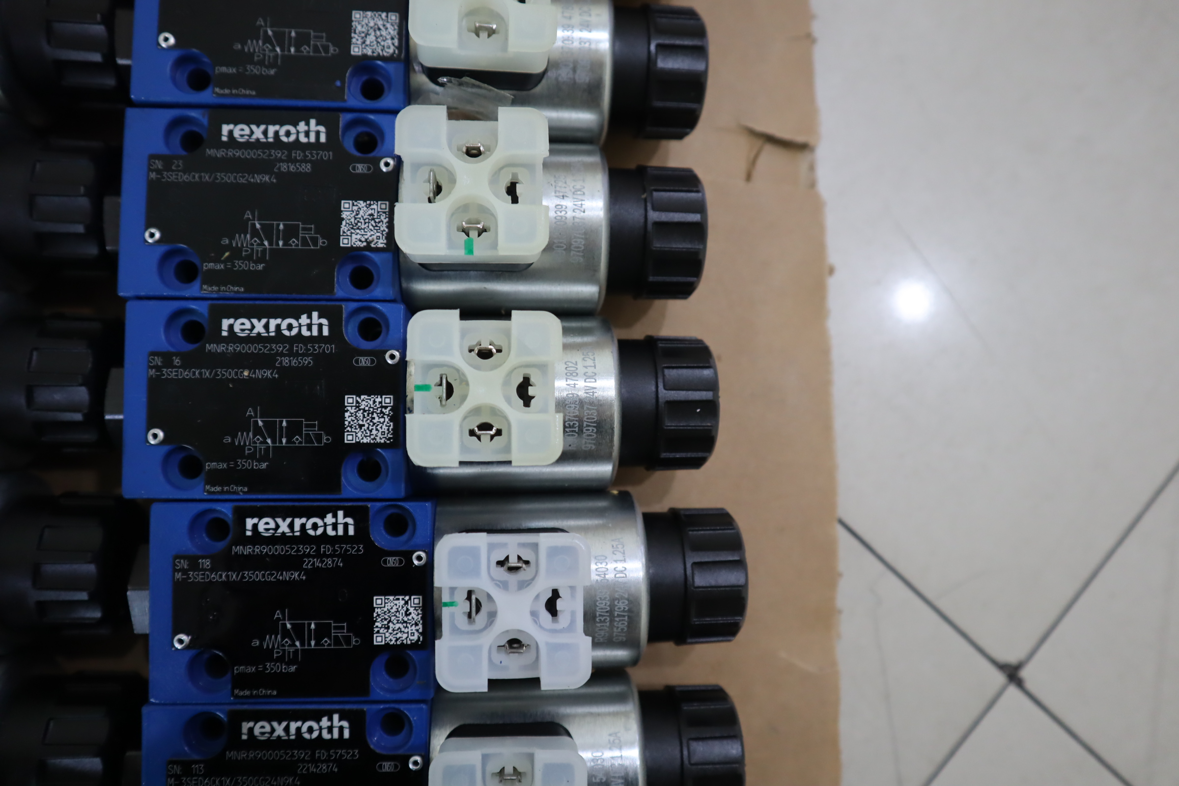 M-3SED6CK1X/350CG24N9K4 R900052392 力士乐REXROTH电磁阀