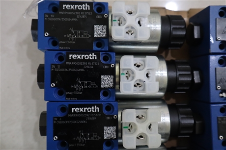 M-3SED6CK1X/350CG24N9K4 R900052392 力士乐REXROTH电磁阀