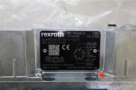 4WREE6E32-31/V/24F1 R901496435 德国力士乐REXROTH比例阀