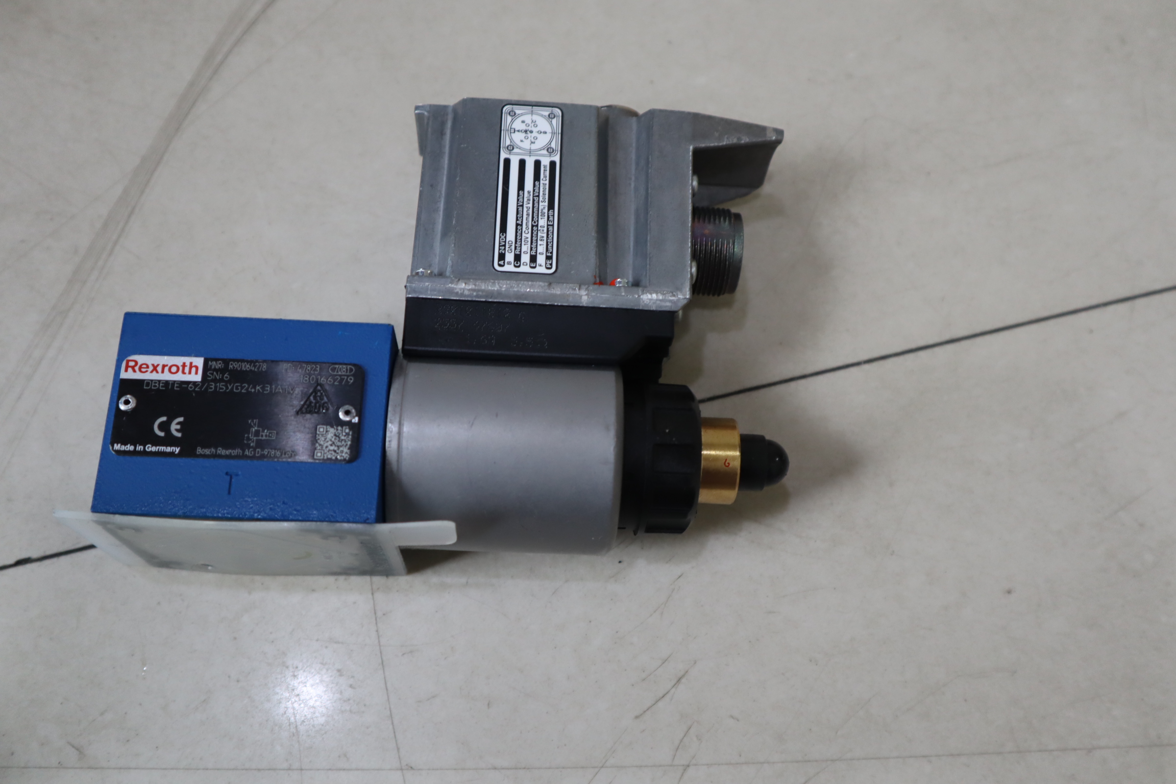 DBETE-62/315YG24K31A1V R901064278 德国力士乐REXROTH比例溢流阀