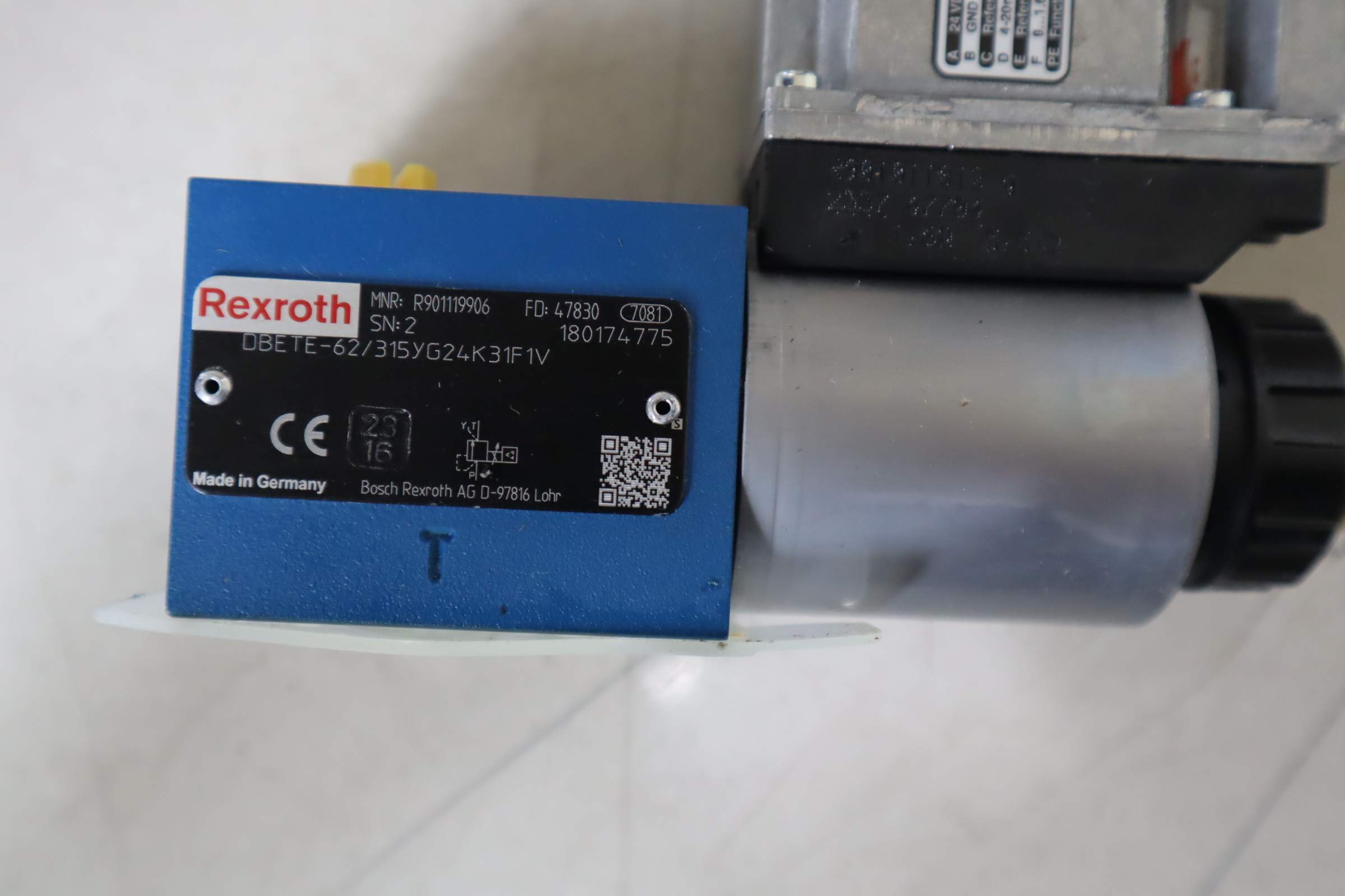 DBETE-62/315YG24K31F1V R901119906 德国力士乐REXROTH比例溢流阀