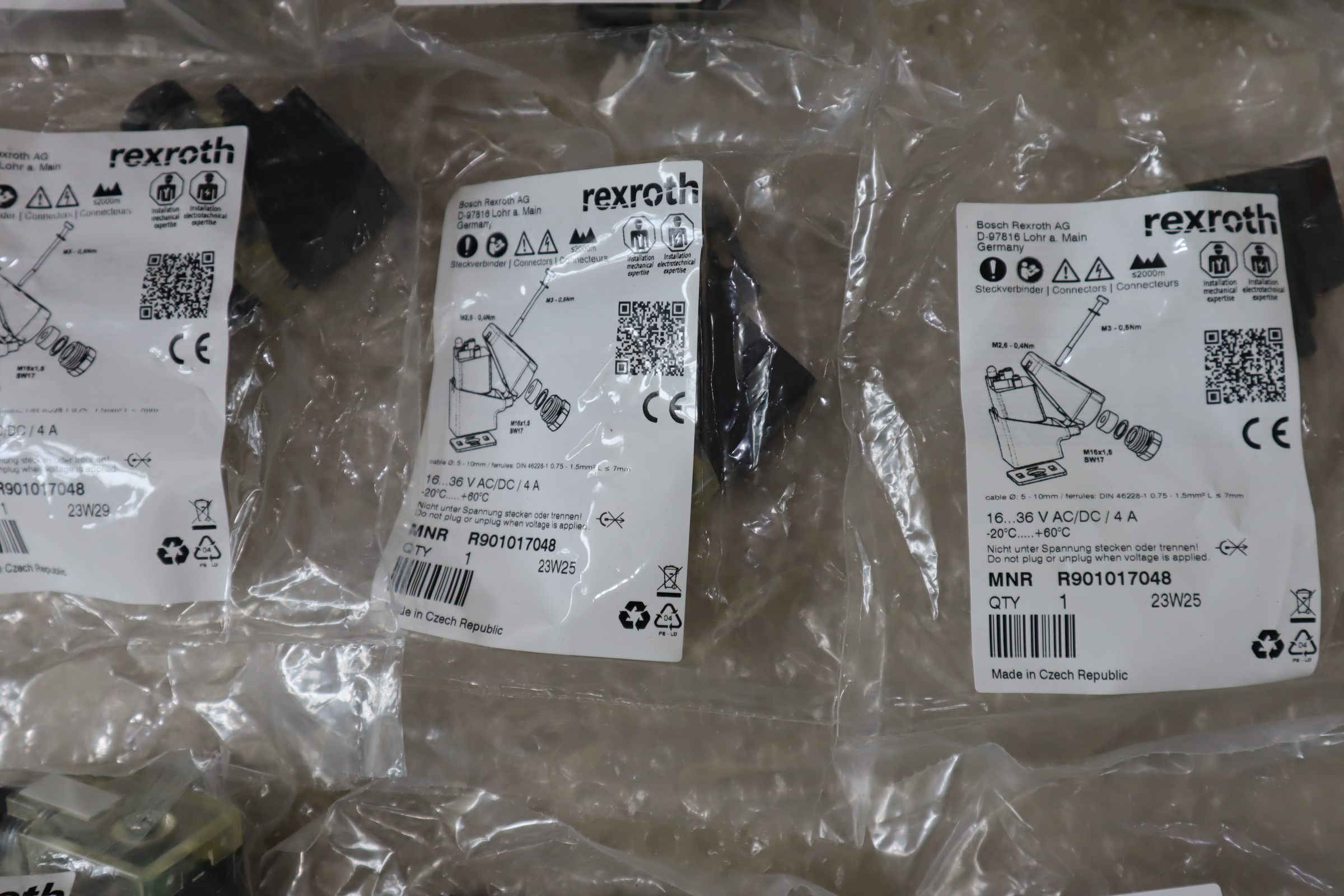 R901017048 插入式接头 4P Z15L M 24V SPEZ 力士乐REXROTH