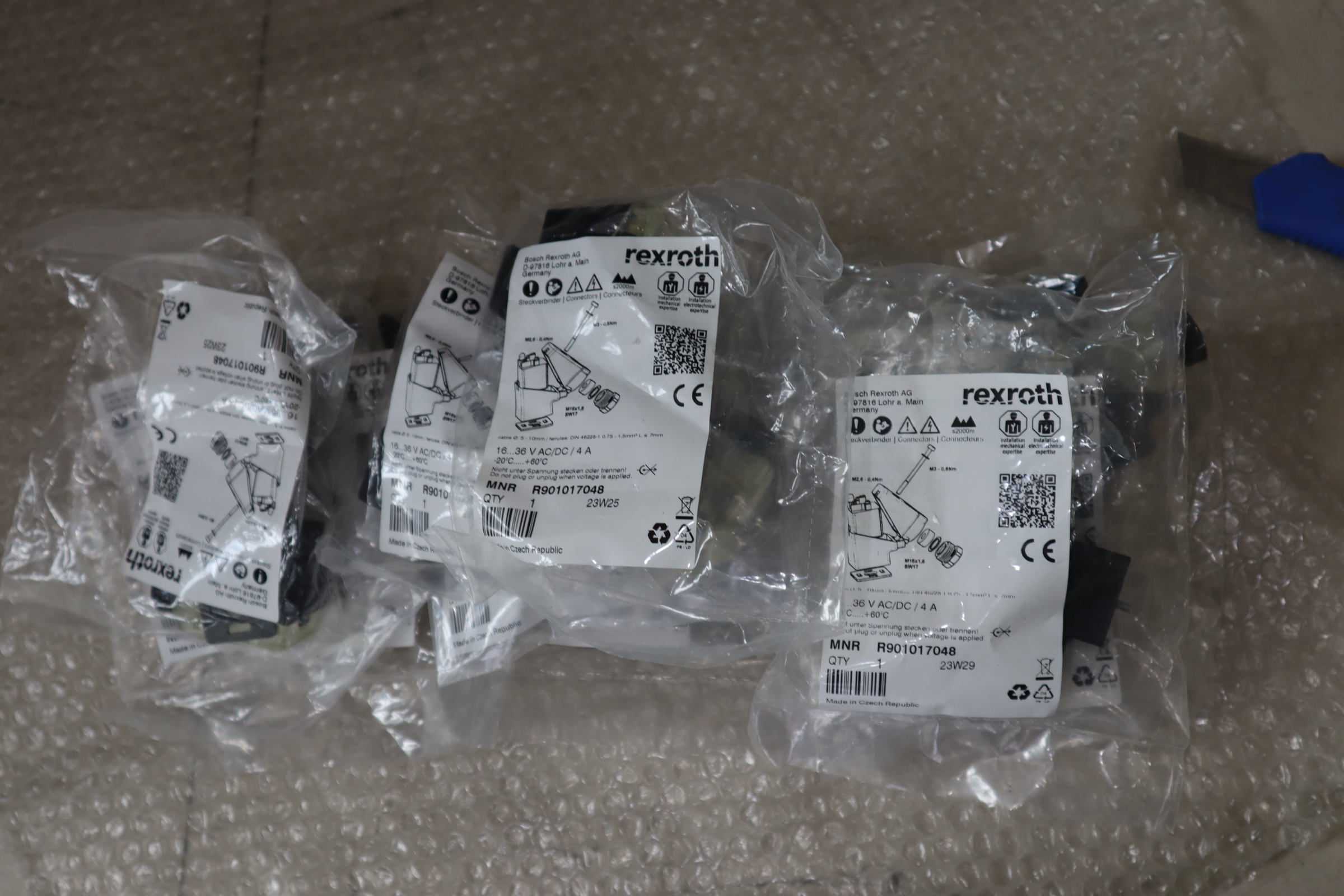 R901017048 插入式接头 4P Z15L M 24V SPEZ 力士乐REXROTH