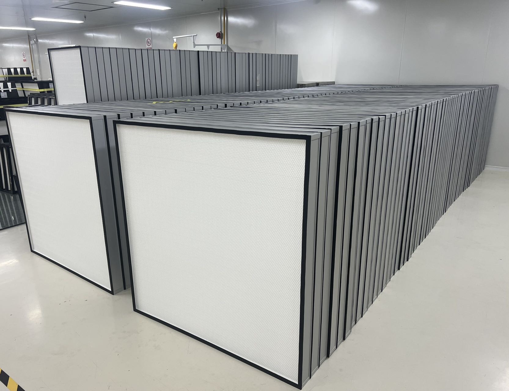 无隔板高效过滤器