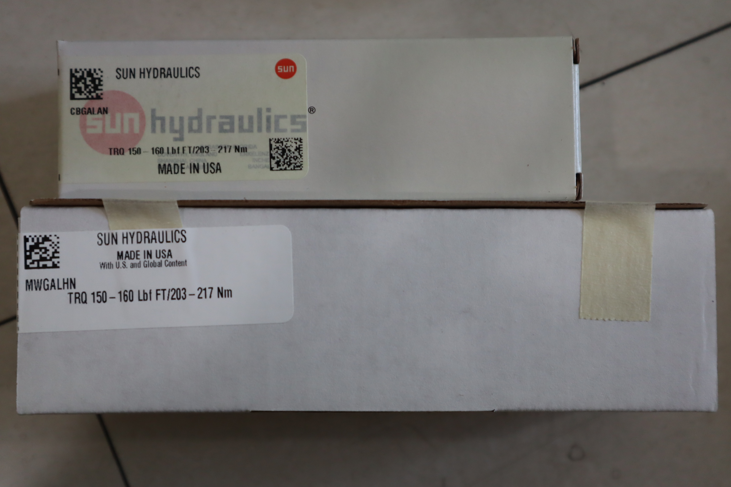 RDFALAN TRQ 45-50 LBF FT/61-68NM 美国SUN太阳液压阀插装阀