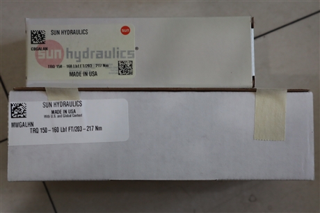 MWGALHN TRQ 150-160 LBF FT/203-217NM 美国SUN太阳液压阀插装阀