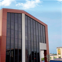 能发电的玻璃 透光可调 太阳能薄膜光伏幕墙105W 定制尺寸