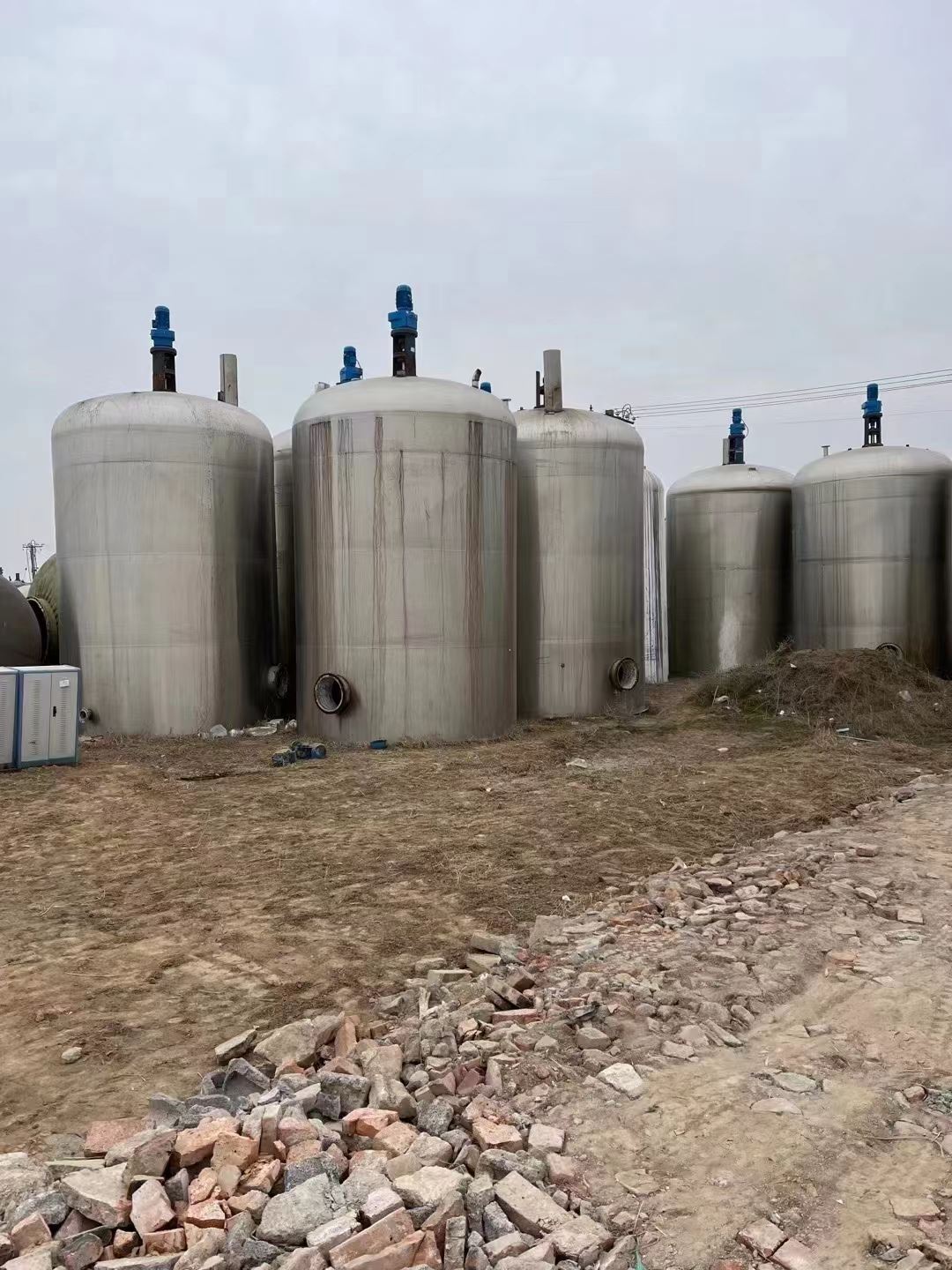 友聚 二手不锈钢储罐 304 316L 2205 密封式设计 流体设备