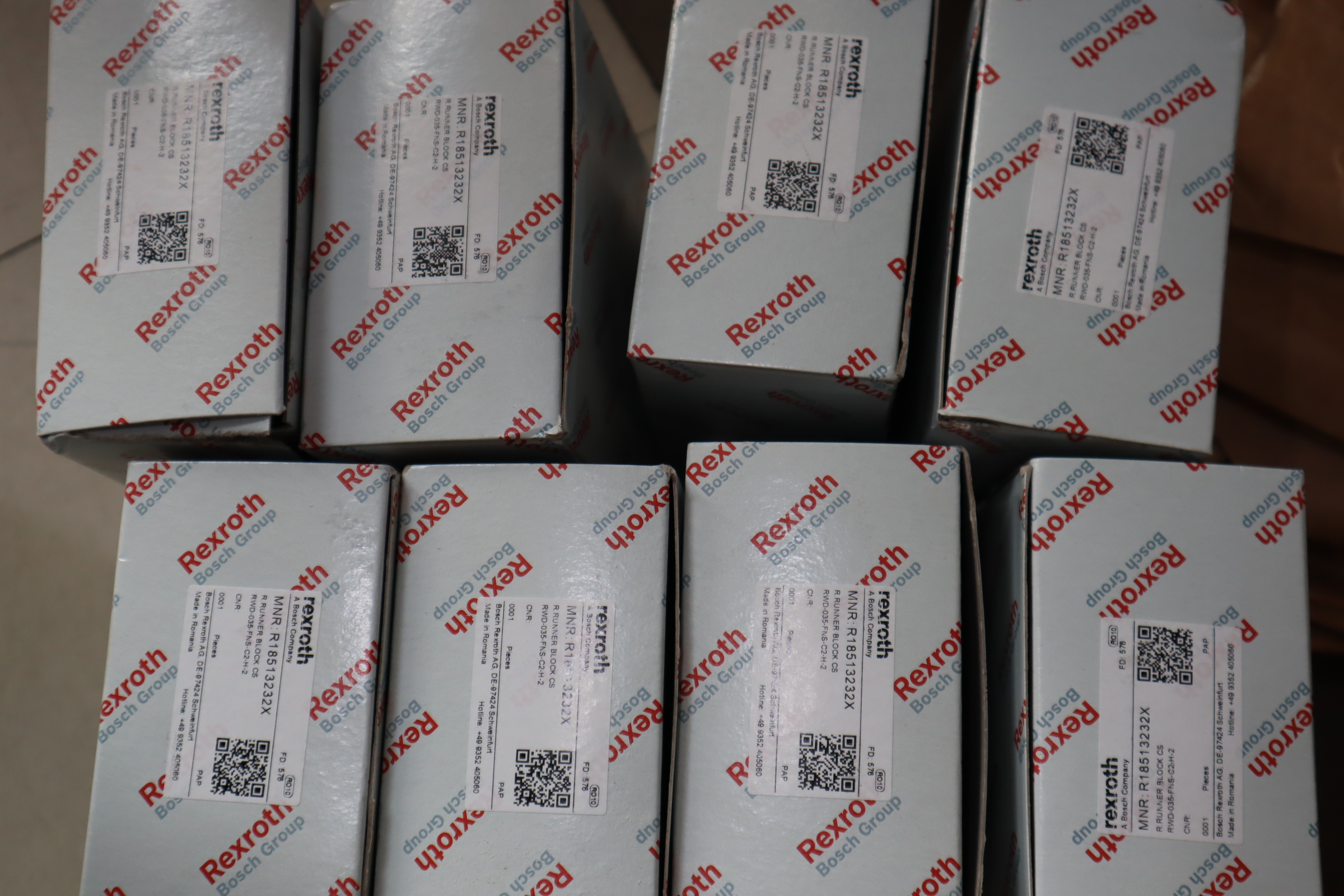 R18513232X RWD-035-FNS-C2-H-2 德国力士乐REXROTH滑块