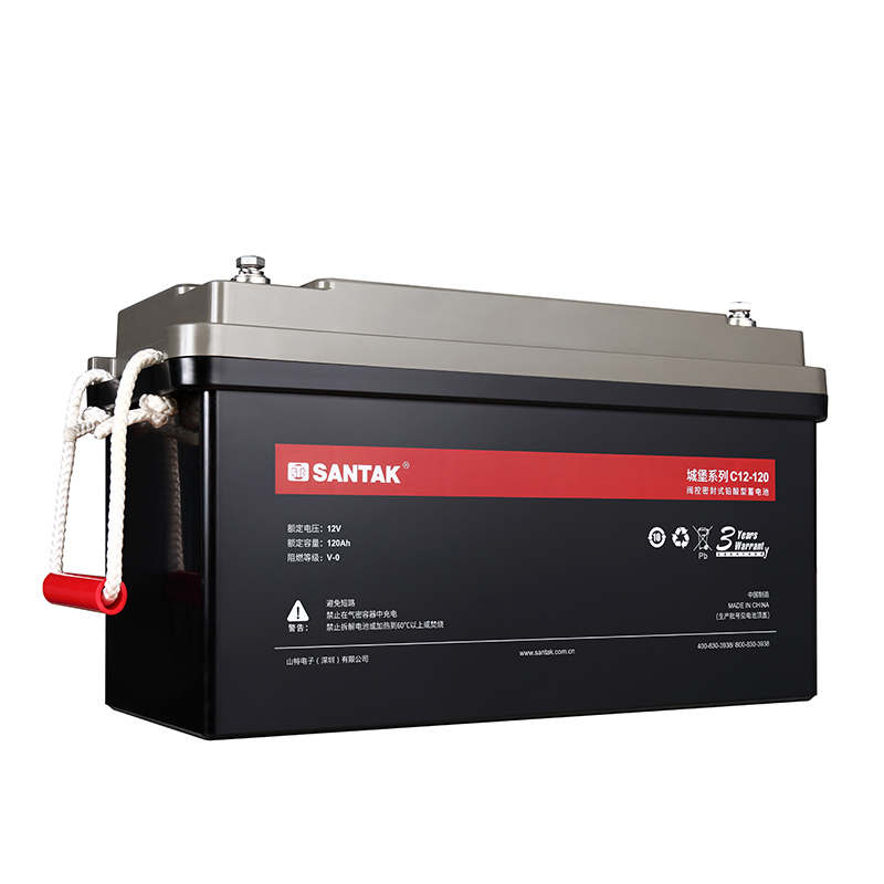 山特SANTAKC12-120AH原装蓄电池12V120AH UPS配套专用电瓶
