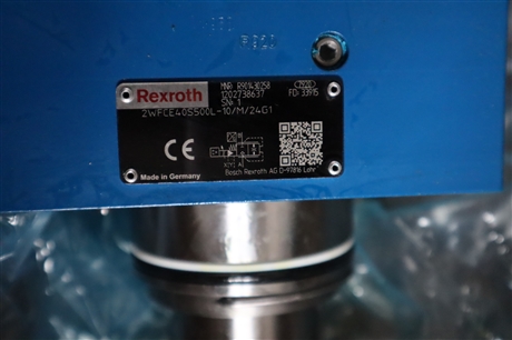 2WFCE40S500L-1X/M/24G1 R901430258 德国力士乐REXROTH比例流量阀