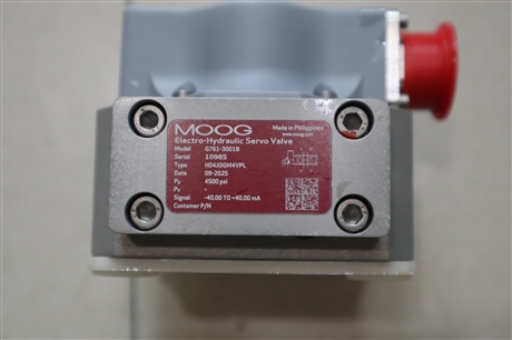 G761-3001B H04JOGM4VPL 10985 美国穆格MOOG伺服阀