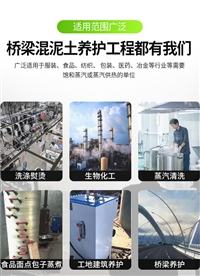 玉林水泥预制件蒸汽养护器36kw桥梁蒸汽养生设备控制系统