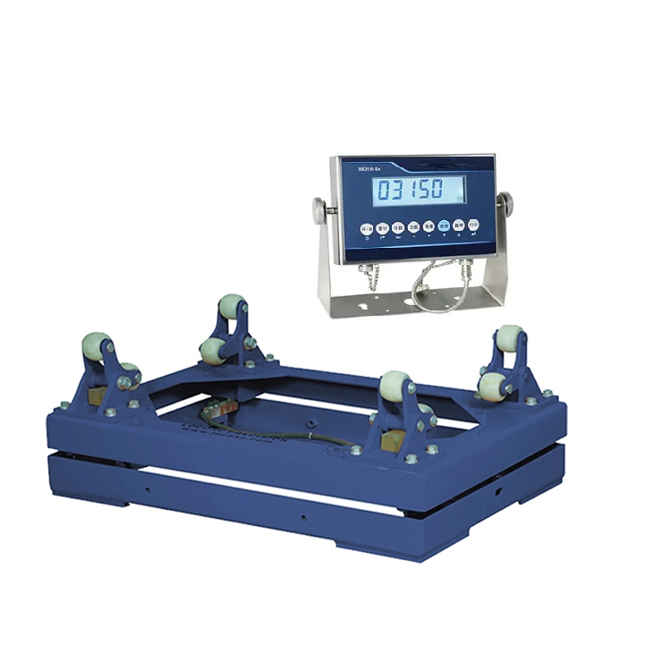 氨气瓶称重2000kg钢瓶秤 DCS-G内置RS232串口不锈钢液氯防爆电子称