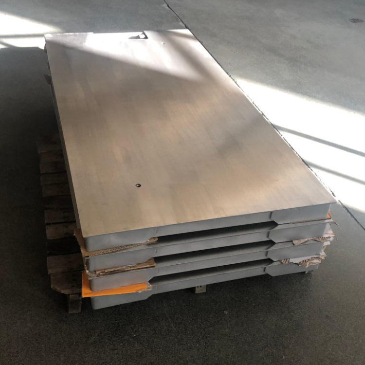 化工厂防爆2吨不锈钢地磅 1.2*1.5mRS485输出隔爆型电子平台秤