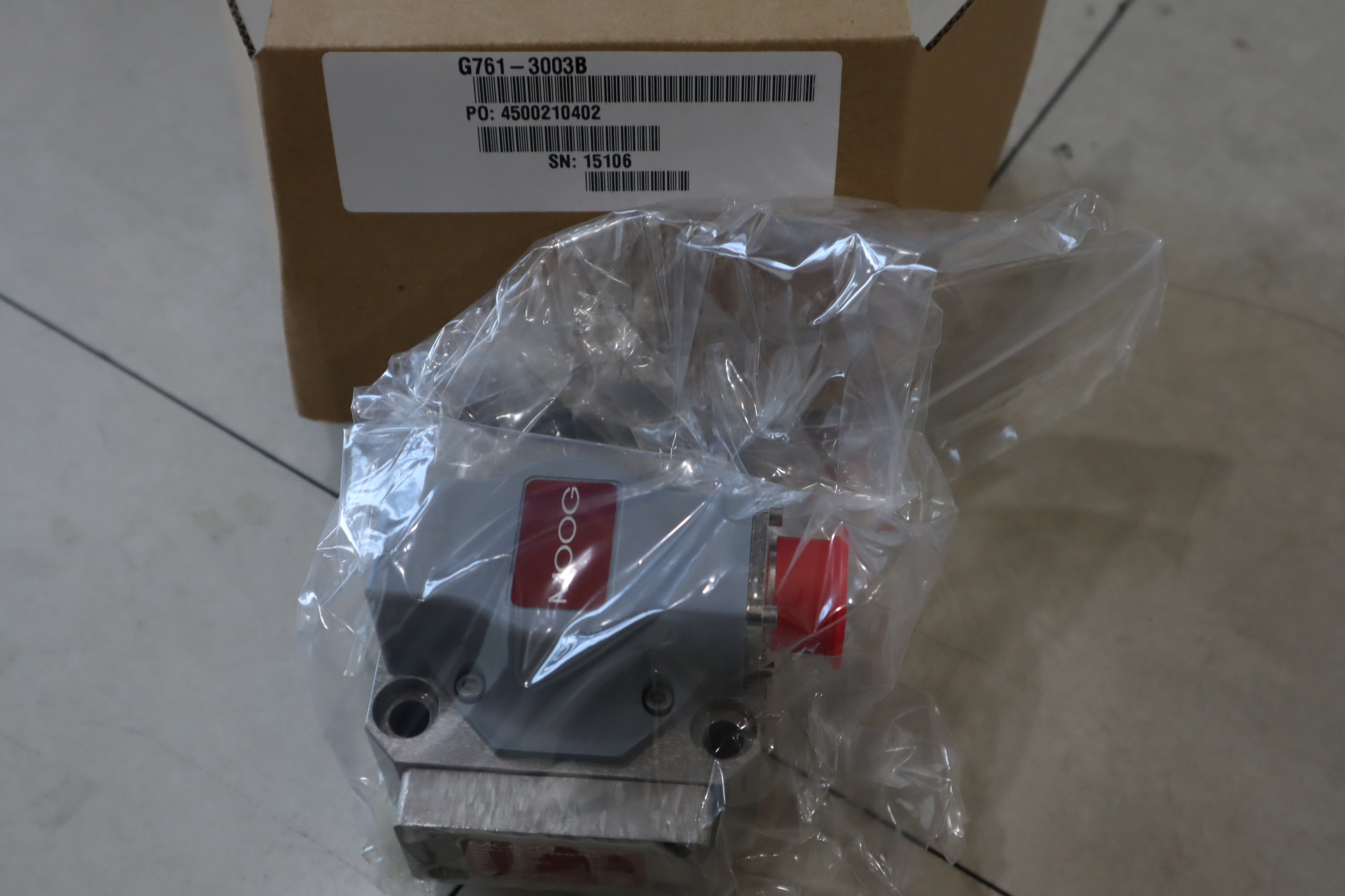 G761-3003B H19JOGM4VPL 15106 美国穆格MOOG伺服阀