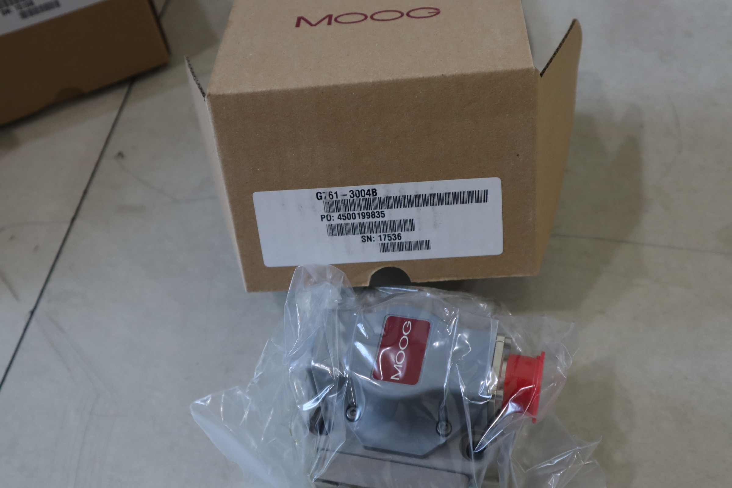 G761-3004B H38JOGM4VPL 17536 美国穆格MOOG伺服阀