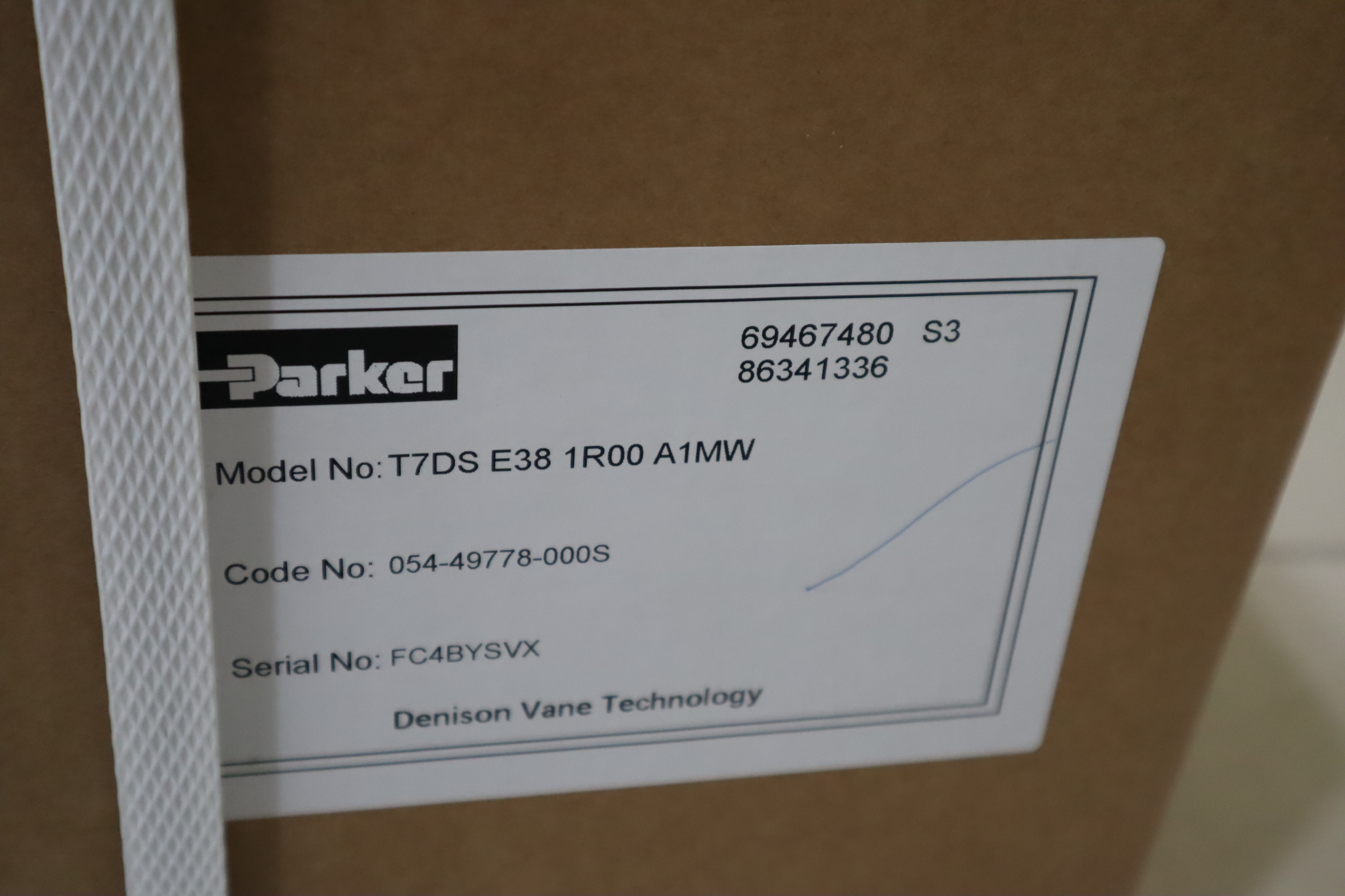 054-49778-000S T7DS E38 1R00 A1MW 派克PARKER