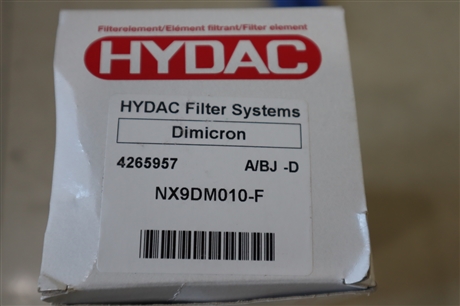 4265957 NX9DM010-F A/BJ -D 德国贺德克HYDAC滤芯