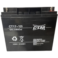 德国CTM蓄电池CT17-12 12V17AH UPS/EPS/应急电源 电梯 消防 安防