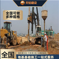 海南 钻孔灌注桩 多种规格打桩机 承接大小工程 
