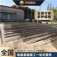 重庆钻孔灌注桩就近调配设备材料 联系电话上海天铂