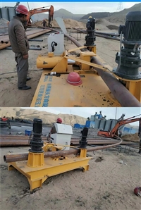 甘肃75号角铁握弯机器 300型槽钢滚圆机