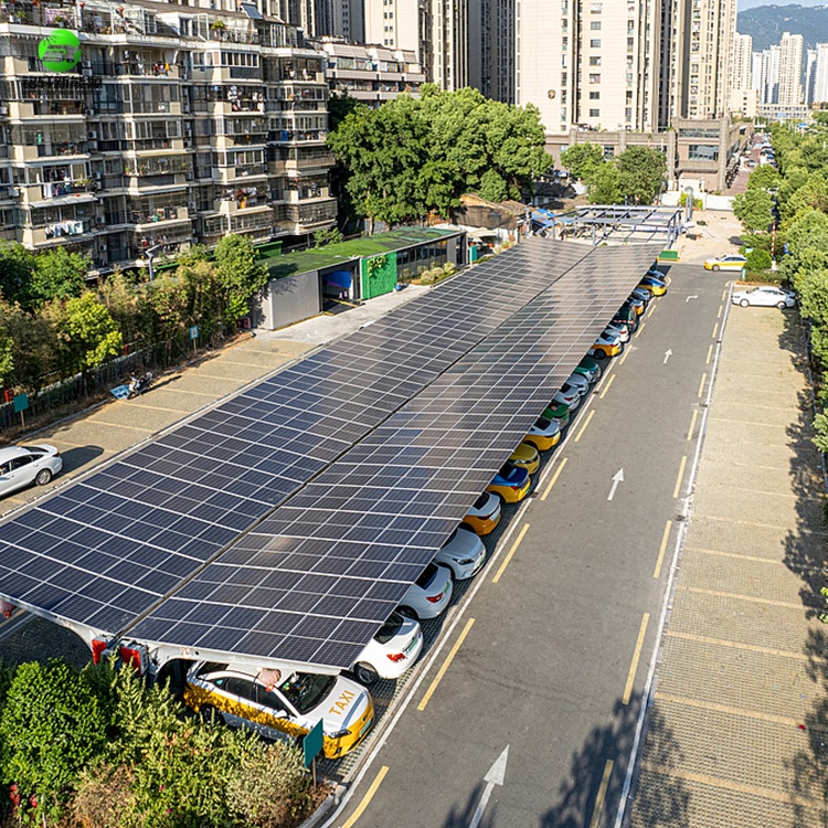 湖南常德光伏车棚厂-湖南常德光伏停车棚厂家