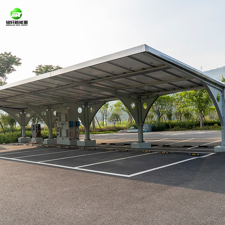 甘肃庆阳光伏车棚厂-甘肃庆阳光伏停车棚厂家