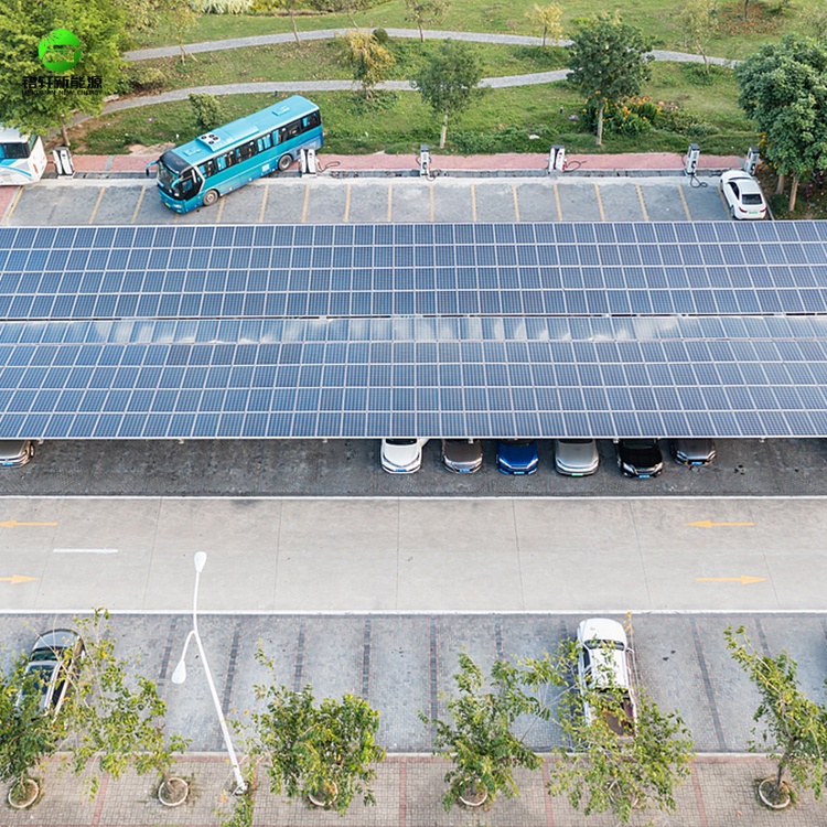 青海西宁光伏车棚厂-青海西宁光伏停车棚厂家
