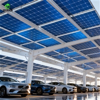湖北荆门光伏车棚厂-湖北荆门光伏停车棚厂家
