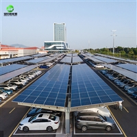 克孜勒光伏车棚焊接厂 光伏车棚面积 光伏车棚安装部分细节