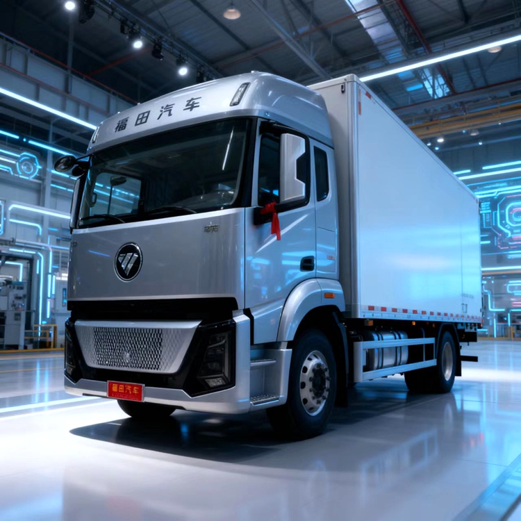 福田H7高顶双卧5.2米5.4米5.8米6米6.2米6.8米冷藏车 