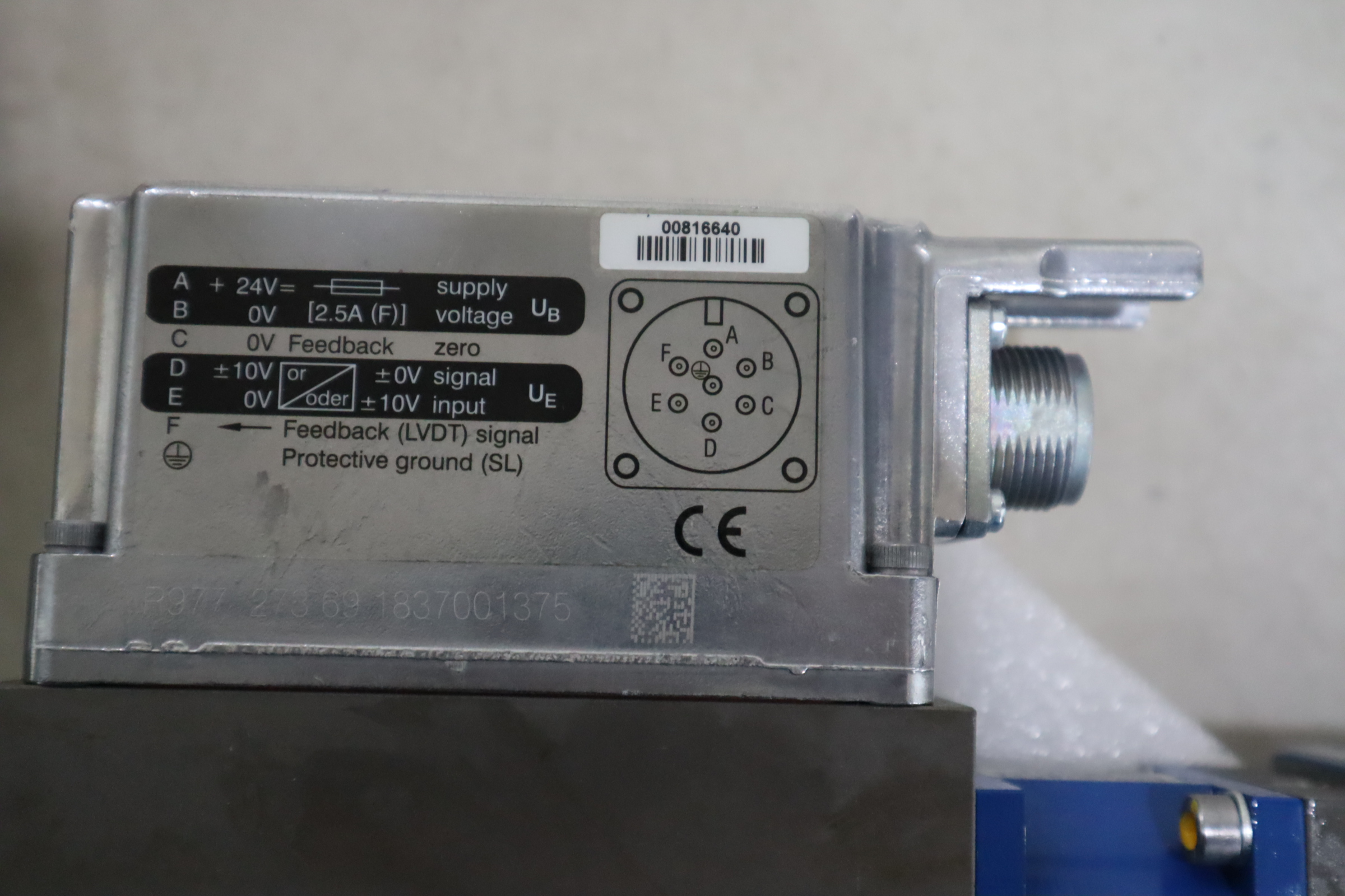 0811402080 DREBE6X-11/175MG24K31A1M 力士乐REXROTH比例阀