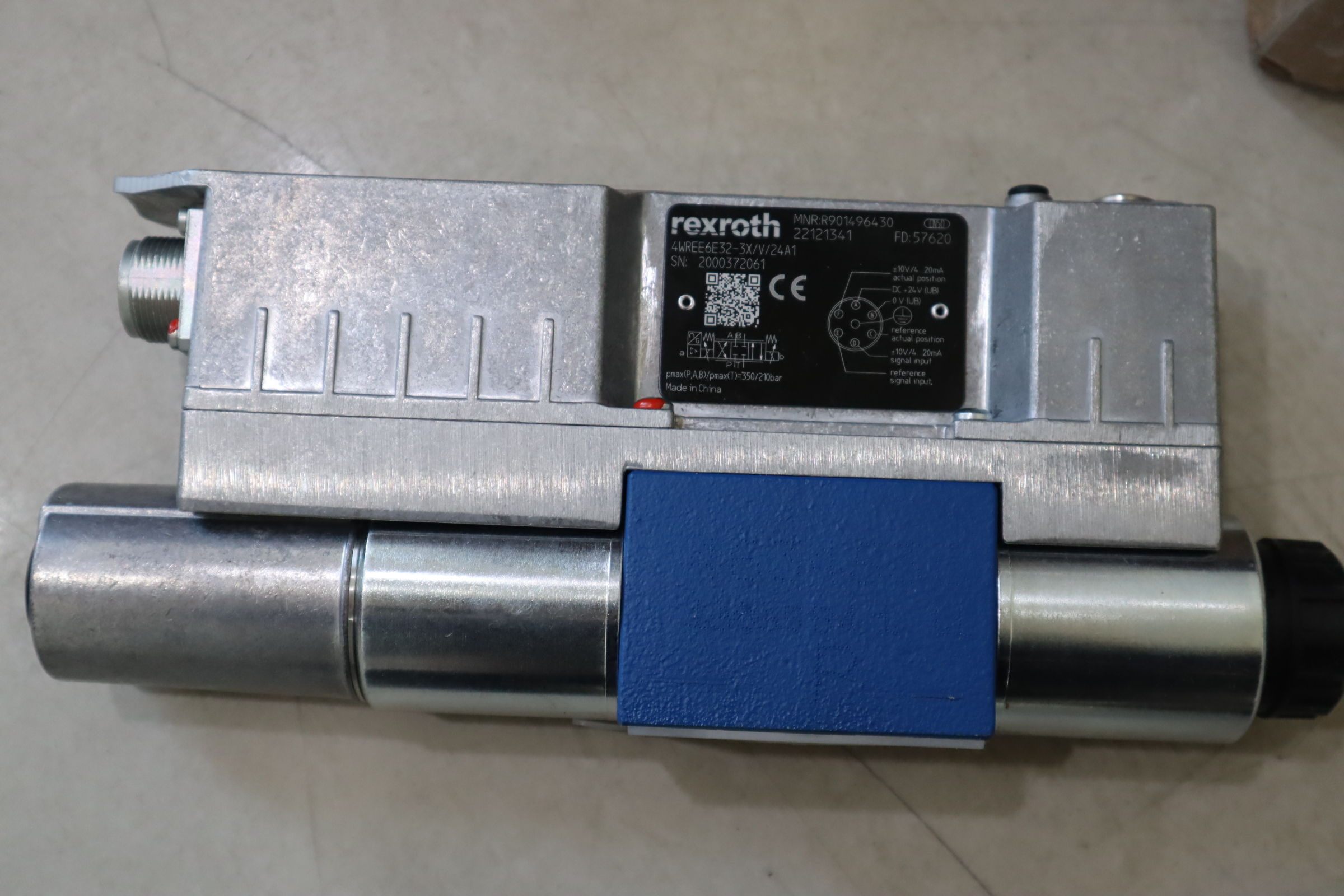 4WREE6E32-32/V/24A1 R901496430 力士乐REXROTH比例阀