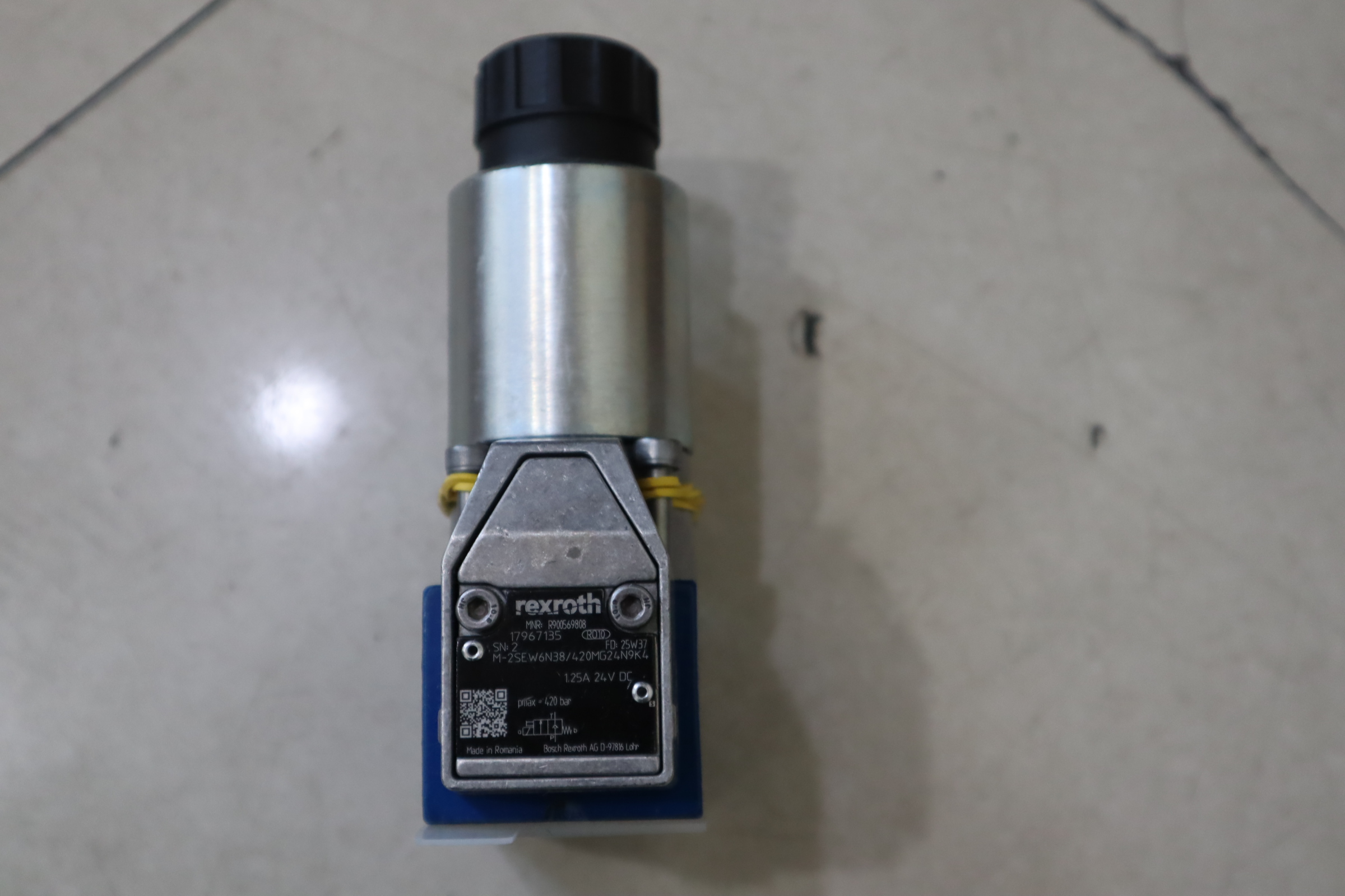 M-2SEW6N38/420MG24N9K4 R900569808 力士乐REXROTH电磁球阀