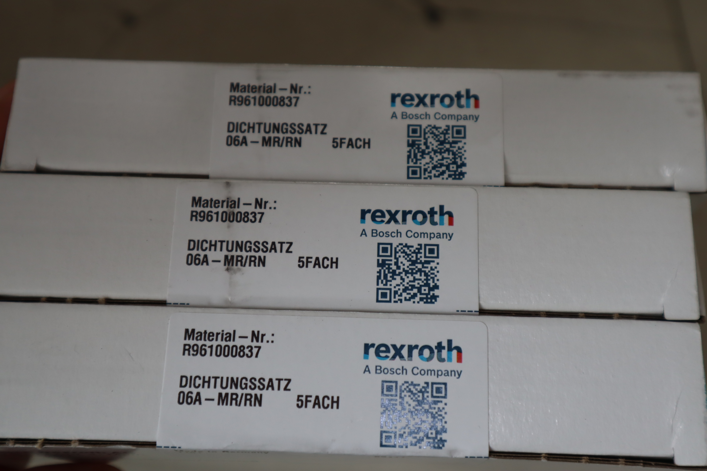 R961000837 06A-MR/RN 5FACH DICHTUNGSSATZ REXROTH密封套件