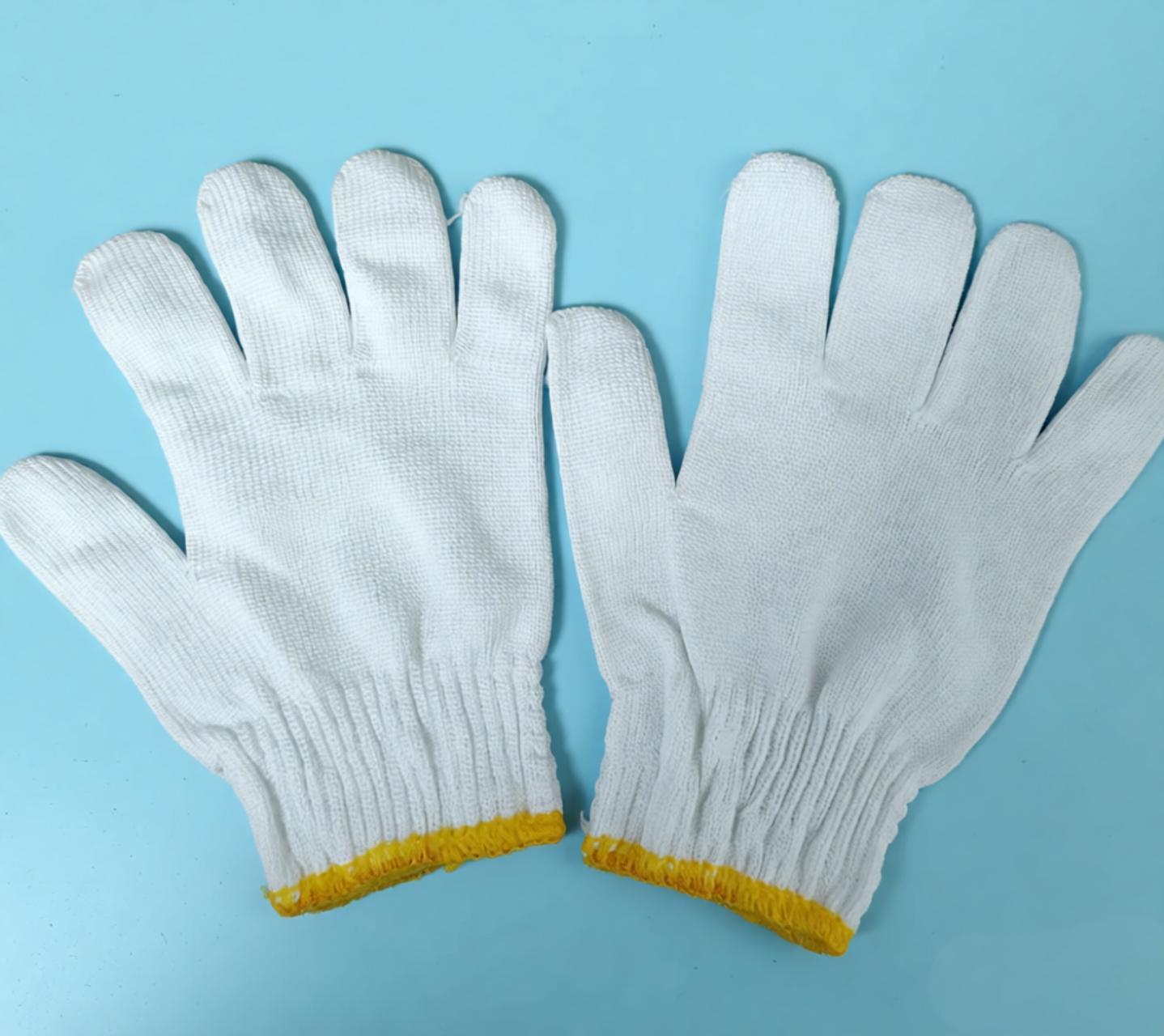 中山棉纱手套 防护耐磨手套 舒适工作手套 劳保手套