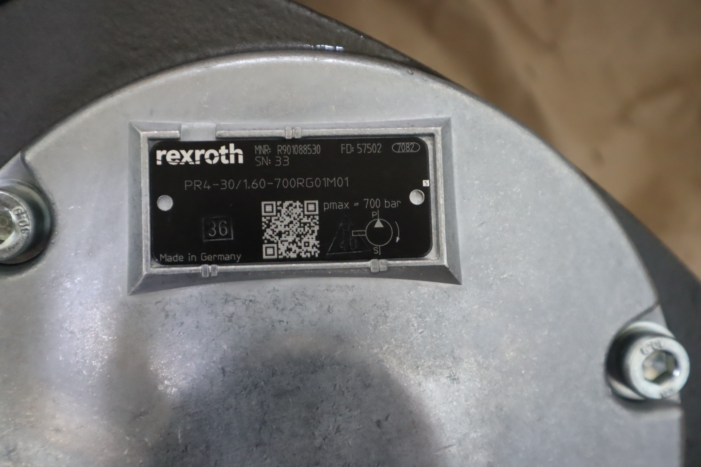 PR4-30/1.60-700RG01M01 R901088530 力士乐REXROTH柱塞泵