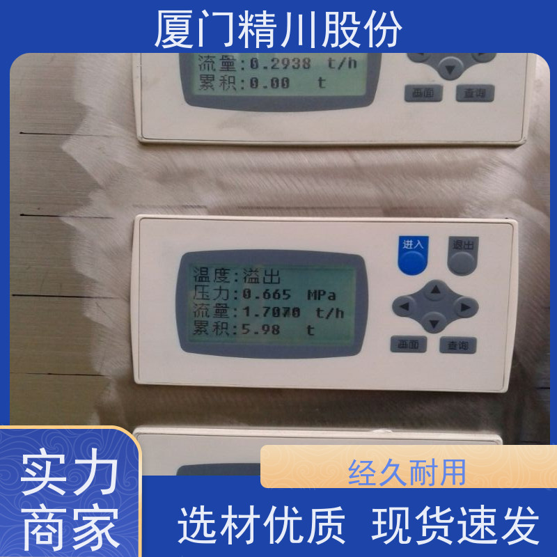 精川股份 合成革厂 锅炉蒸汽流量计 测量精度高 应用广泛