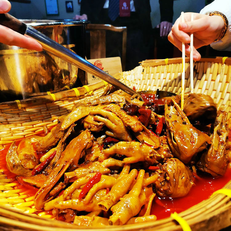 热卤现捞 制造厂家衢州鸭头鸭脖卤料包调味粉麻辣鲜香