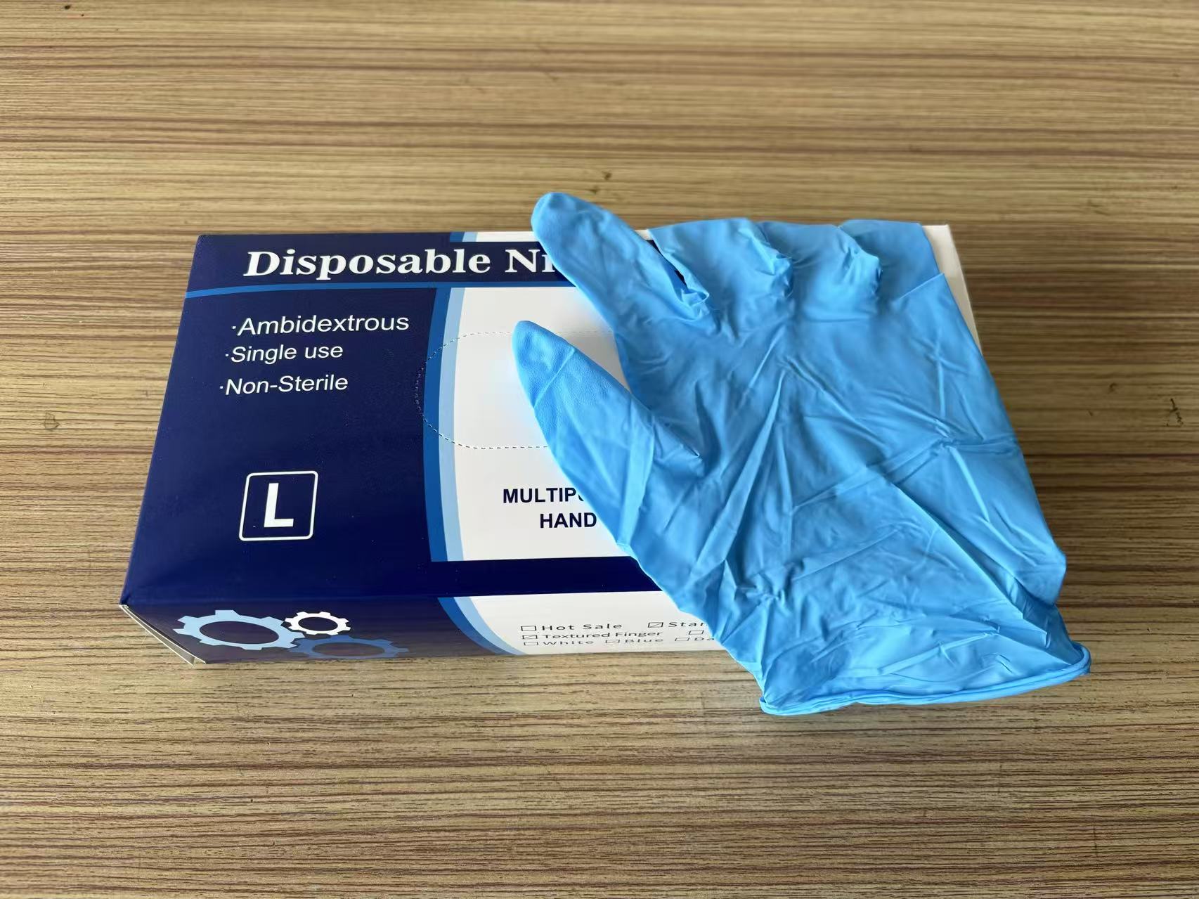 丁腈手套 防护手套 乳胶手套 一次性丁腈手套