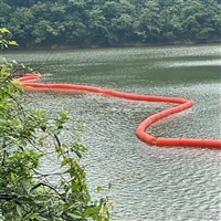 湖泊警示浮排 水电站拦污浮筒 出水口拦挡垃圾浮体