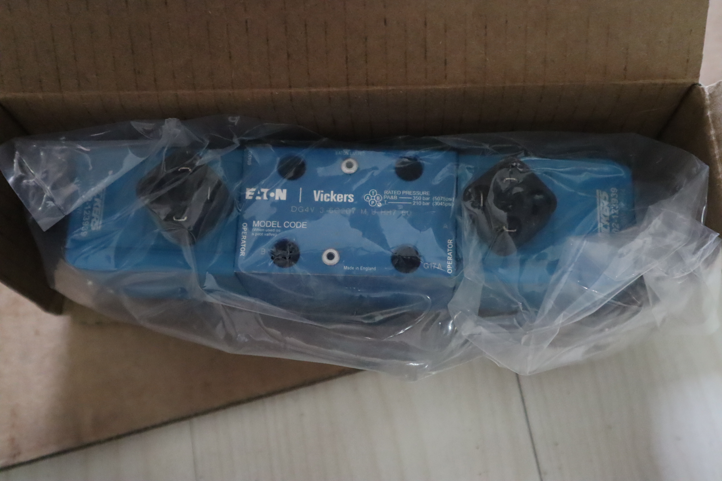 DG4V 3 6C207 M U HH7 60 02-339814 威格士VICKERS丹佛斯DANFOSS