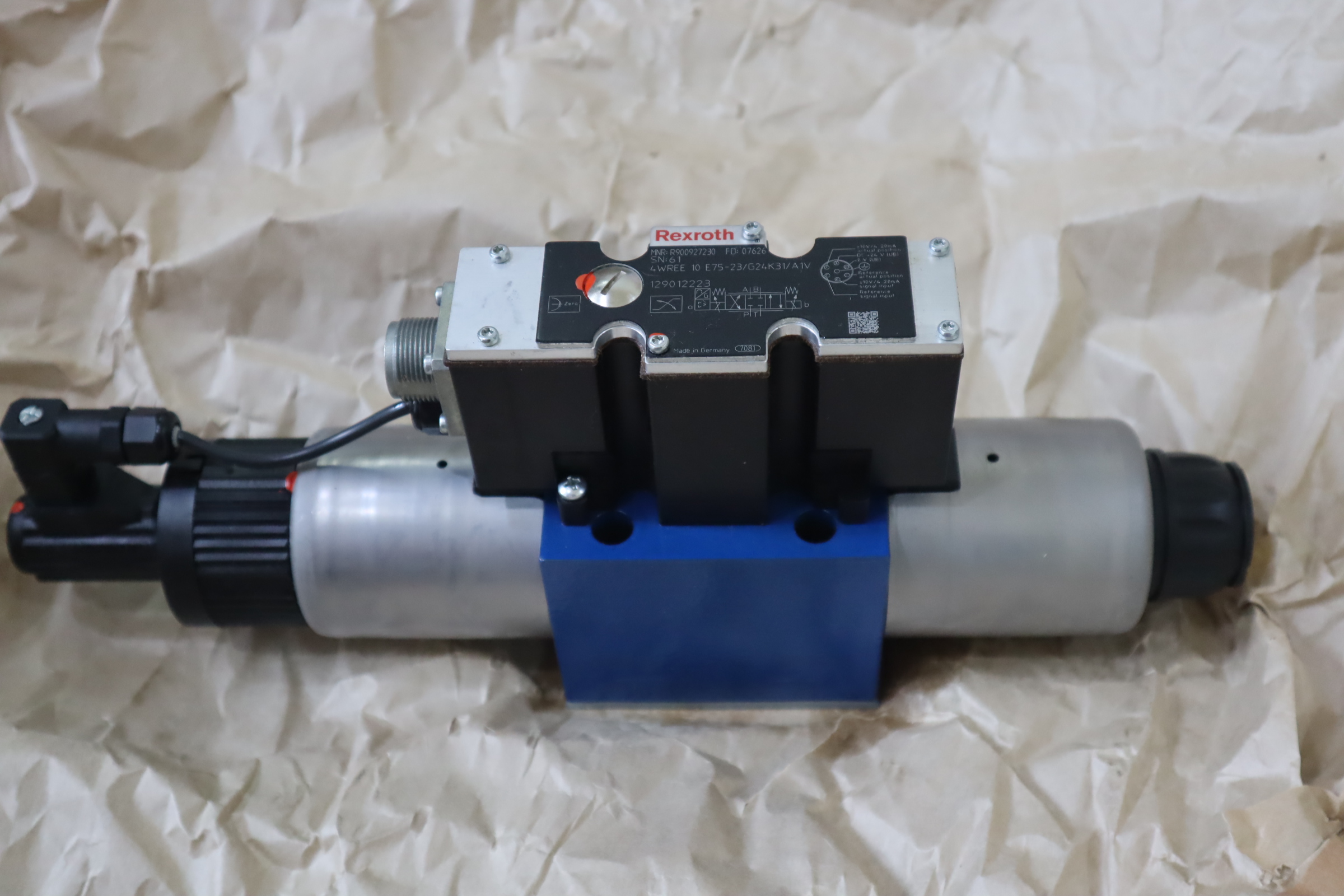 4WREE10E75-23/G24K31/A1V R900927230 力士乐REXROTH伺服阀