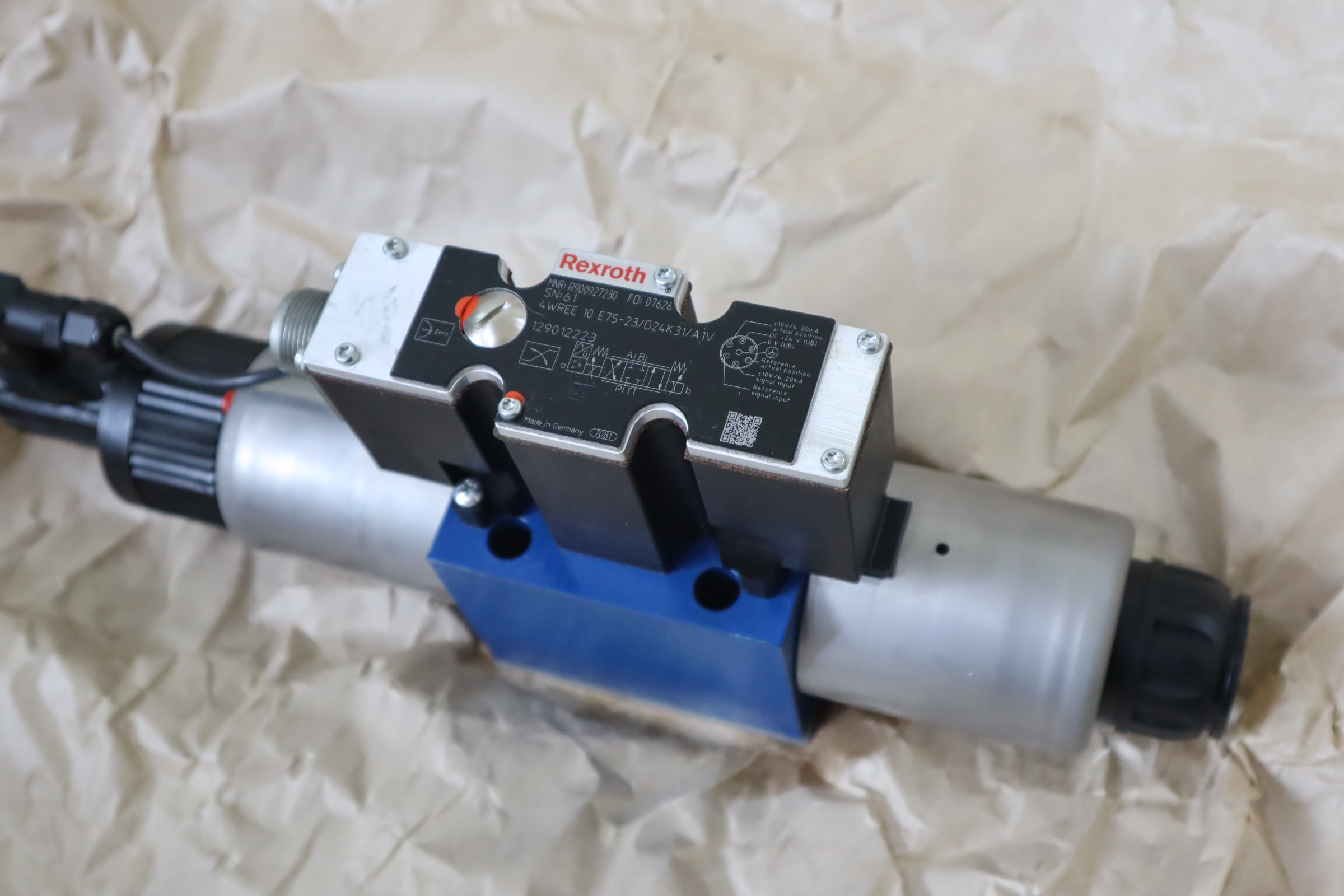 4WREE10E75-23/G24K31/A1V R900927230 力士乐REXROTH伺服阀