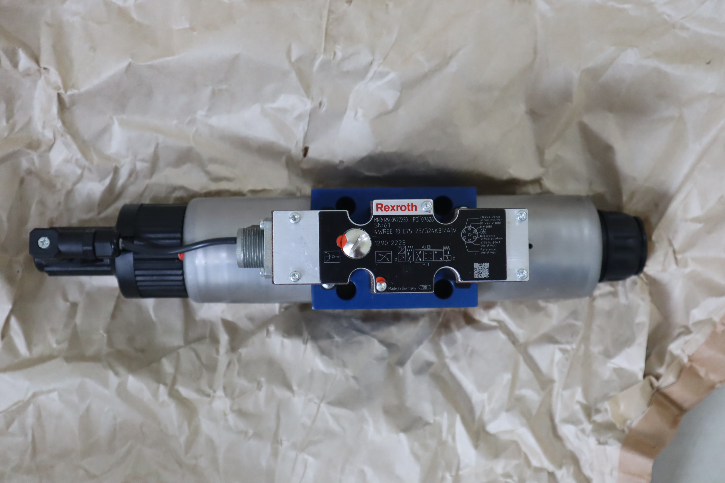 4WREE10E75-23/G24K31/A1V R900927230 力士乐REXROTH伺服阀