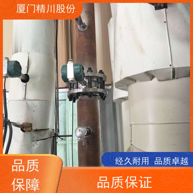 精川股份 合成革厂 导热油涡街流量计 可耐温350度 真实应用案例多